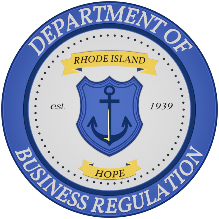 Rhode Island Real Estate Broker License Seal
